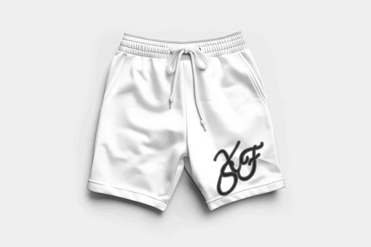 Cotton Sweat Shorts Clean White